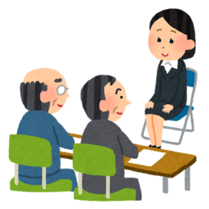 個人面接の場合