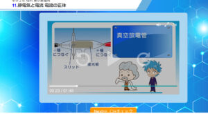 アニメーションを用いたわかりやすい授業